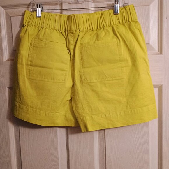 On-34th, Womens Shorts, Sz M Neon Yellow, 15", Hi Rise, NWOT - Picture 2 of 3